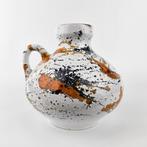 Witte Fat Lava Marei keramik vaas West-German pottery 4302, Antiek en Kunst, Antiek | Vazen, Ophalen of Verzenden