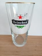 Heineken glas met achteropdruk, Ophalen of Verzenden, Zo goed als nieuw, Glas of Glazen, Heineken