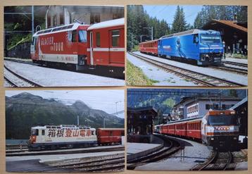 foto's bijzondere locomotieven Rhatische Bahn - Zwitserland beschikbaar voor biedingen