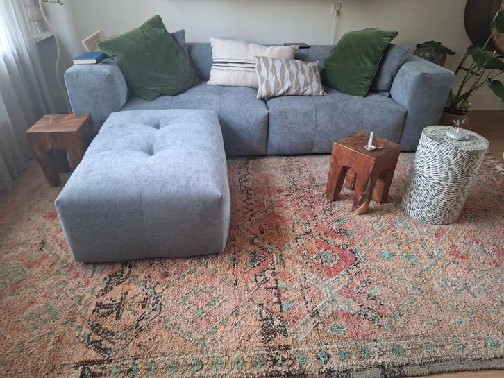 Berber vloerkleed Beni Mguild wollen kleed wol 3.30 x 1.85, Huis en Inrichting, Stoffering | Vloerbedekking, Gebruikt, Tapijt