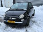 Fiat 500 1.4 16V 73KW C 2008 Zwart, Voorwielaandrijving, 31 €/maand, 4 cilinders, 4 stoelen