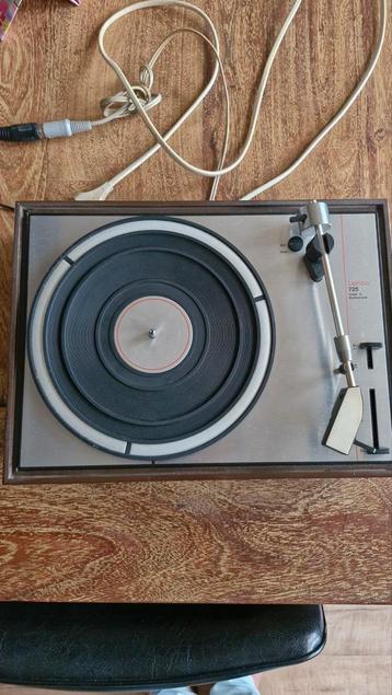 Lenco 725 Platenspeler - Vintage Draaitafel beschikbaar voor biedingen