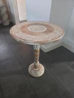 Oosters handgemaakt tafeltje, Huis en Inrichting, Tafels | Bijzettafels, Ophalen, Minder dan 45 cm, Minder dan 55 cm, Gebruikt