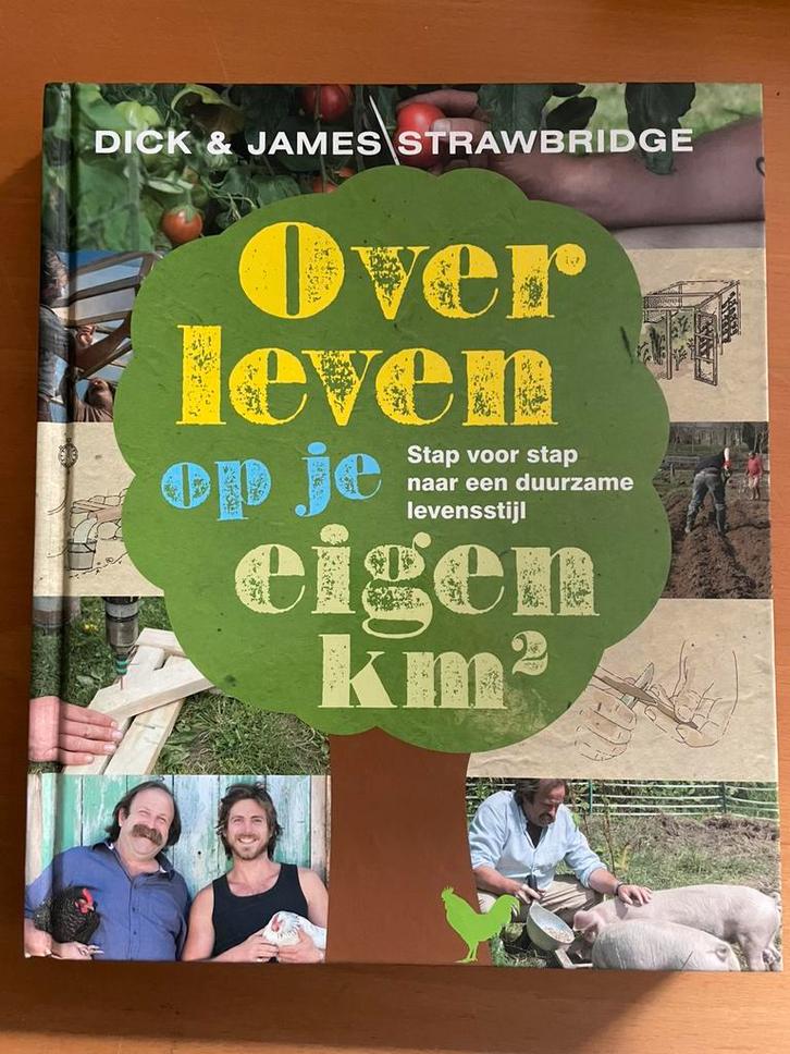 James Strawbridge - Overleven op je eigen km2, Boeken, Wonen en Tuinieren, Zo goed als nieuw, Interieur en Design, Ophalen of Verzenden