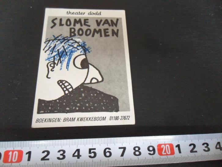 stickers Theather dodd Slome van boomen Bram Kwekkeboom, Hobby en Vrije tijd, Stickers en Plaatjes, Nieuw, Meerdere stickers, Ophalen