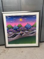 Mooie ingelijste zeefdruk van Dadara, Antiek en Kunst, Kunst | Litho's en Zeefdrukken, Ophalen