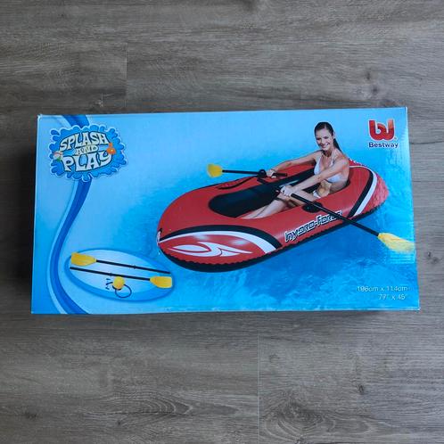 Roeiboot Bestway Hydro-Force 196x114 met peddels en pomp, Kinderen en Baby's, Speelgoed | Buiten | Opblaasfiguren, Nieuw, Verzenden