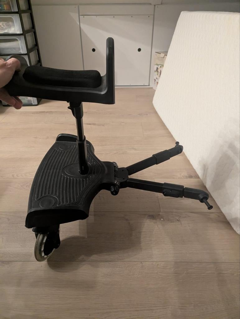 Kidsriver Meerijdplankje met Zitting - Universeel, Ophalen of Verzenden, Gebruikt, Kinderwagen, Overige merken