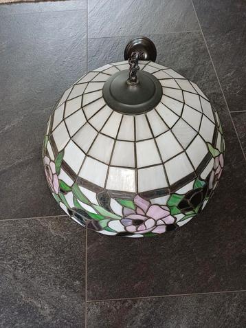 Tiffany Hanglamp Rond 51cm - 3 Bollen beschikbaar voor biedingen