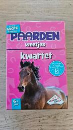 Paarden weetjes kwartet, Ophalen of Verzenden, Zo goed als nieuw, Kwartet(ten)