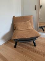 Zuiver Lazy Sack fauteuil – opnieuw bekleed (leer & stof), Huis en Inrichting, Fauteuils, Ophalen, Minder dan 75 cm, Stof, 75 tot 100 cm