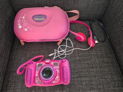 VTech KidiZoom Duo DX Kindercamera - 10-in-1 Interactieve, Kinderen en Baby's, Speelgoed | Vtech, Zo goed als nieuw, 6 jaar of ouder