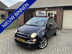 Fiat 500C 1.2 Lounge Airco PDC H.Leer 16" (bj 2011), Auto's, Euro 5, Gebruikt, 4 cilinders, Cabriolet