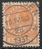 Nederland 1926 187b Wilhelmina 15c, Gest, Postzegels en Munten, Postzegels | Nederland, Ophalen of Verzenden, T/m 1940, Gestempeld