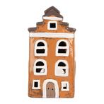 Lantaarnhuis grachtenpand - windlicht, Huis en Inrichting, Woonaccessoires | Kandelaars en Kaarsen, Overige materialen, -, -, Nieuw