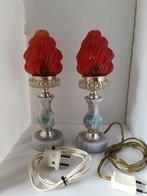 2 Chinese Lotus Altaar lampjes, Huis en Inrichting, Lampen | Wandlampen, Verzenden, Gebruikt, Overige materialen