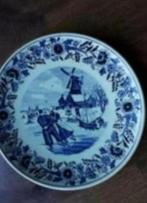 Delfts blauw bord van Boch Belgium, Antiek en Kunst, Ophalen of Verzenden