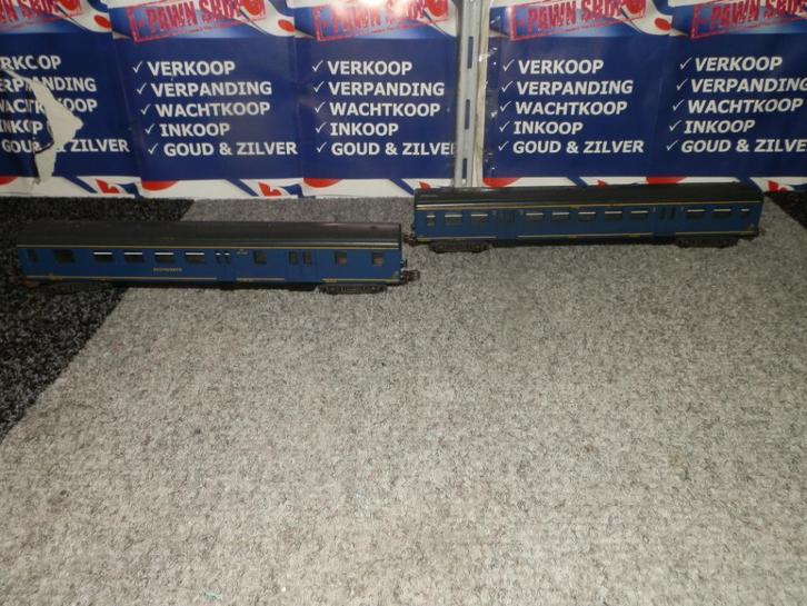 lima personenwagon Ns RD6951, NS B66011, Hobby en Vrije tijd, Modeltreinen | H0, Gebruikt, Wagon, Gelijkstroom, Lima, NS, Ophalen of Verzenden