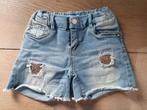 Name-it kort broekje jeans maat 128, Kinderen en Baby's, Kinderkleding | Maat 128, Broek, Meisje, Ophalen of Verzenden, Zo goed als nieuw