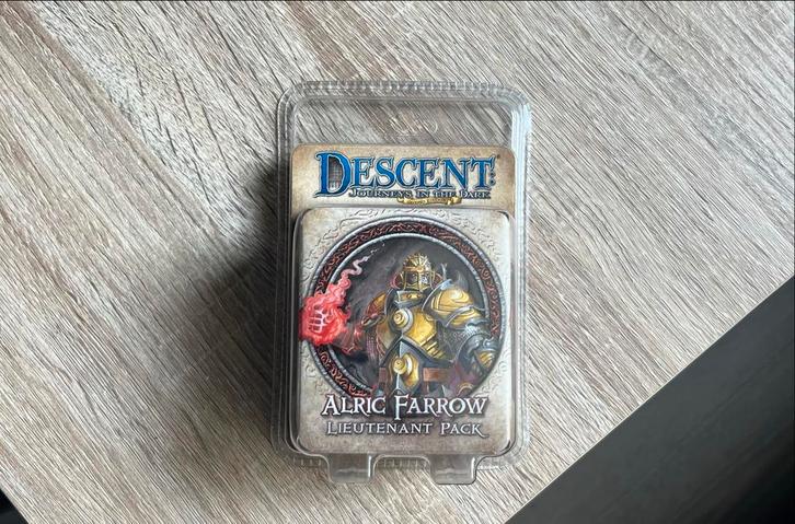 Descent Lieutenant Figure – Alric Farrow – Expansion, Hobby en Vrije tijd, Gezelschapsspellen | Bordspellen, Nieuw, Ophalen of Verzenden