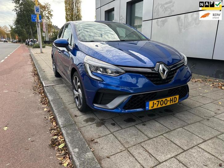 Renault Clio 1.6 E-Tech Hybrid 140 R.S. Line LED Navi Camera, Auto's, Renault, Bedrijf, Te koop, Clio, 360° camera, ABS, Airbags