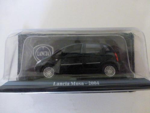 Hachette Lancia Musa 2004 zwart, Hobby en Vrije tijd, Modelauto's | 1:43, Nieuw, Auto, Overige merken, Ophalen of Verzenden