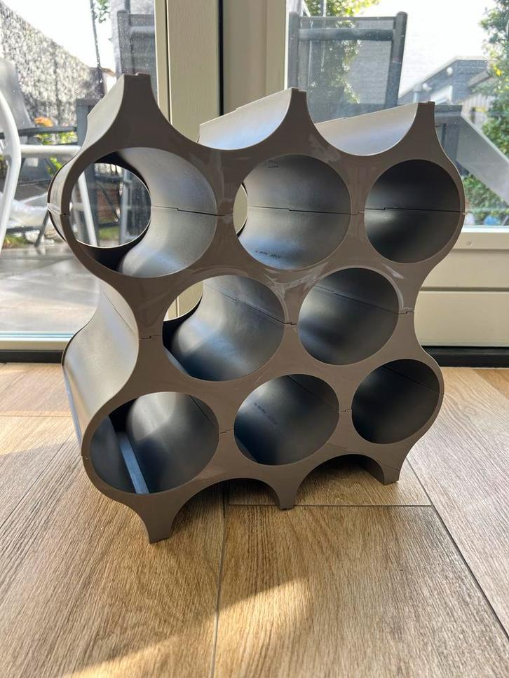 Wijnrek modulair Kozial SET-UP, Huis en Inrichting, Woonaccessoires | Wijnrekken, Gebruikt, 50 tot 75 cm, Kunststof, 5 tot 15 flessen