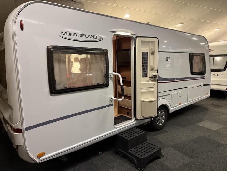 LMC MAESTRO 552 E ENKELE BEDDEN RONDZIT AIRCO MOVER TOPSTAAT, Caravans en Kamperen, Caravans, Bedrijf, tot en met 4, 1250 - 1500 kg