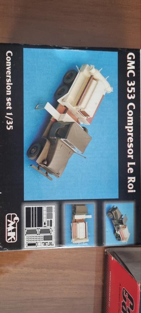 Conversieset gmc 353 compressor Le Roi. Met extra set, Hobby en Vrije tijd, Modelbouw | Auto's en Voertuigen, Overige merken, 1:32 tot 1:50
