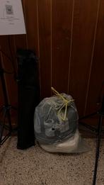 Complete Fotografie Set - Studio Verlichting & Achtergrond, Ophalen, Gebruikt, Complete fotostudio