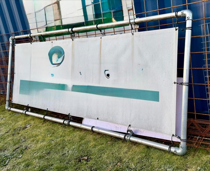 Aluminium Frame voor Spandoek 1.00 x 3.00, Zakelijke goederen, Kantoor en Winkelinrichting | Magazijn, Stelling en Opslag, Ophalen