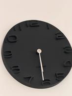 Karlsson On The Edge Wandklok - Zwart, Ophalen, Zo goed als nieuw, Wandklok