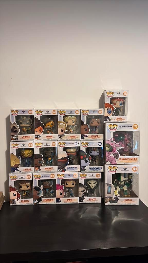 Overwatch Funko pops, Verzamelen, Poppetjes en Figuurtjes, Zo goed als nieuw, Ophalen of Verzenden