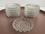 11 stuks: glazen onderzetters - Alle onderzetters zijn gaaf,, Ophalen of Verzenden, Zo goed als nieuw, Glas of Kopje