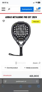 Limited edition metalbone pro edt, Sport en Fitness, Padel, Ophalen, Zo goed als nieuw