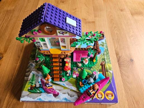 LEGO 41679 Friends Boshuis, Kinderen en Baby's, Speelgoed | Duplo en Lego, Zo goed als nieuw, Ophalen of Verzenden
