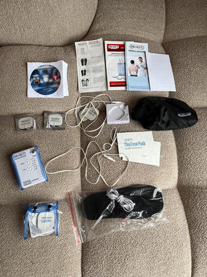Dr. Ho's Dual Massage TENS voor pijnverlichting, Sport en Fitness, Massageproducten, Gebruikt, Apparaat, Ophalen of Verzenden