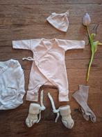 Lieflijk baby setje maat 44 - boxpakje, romper, slofjes, Ophalen of Verzenden, Gebruikt, Overige maten