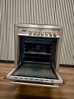 Luxe M-System 5 pits Fornuis RVS multifunctioneel 70x60 cm, 60 cm of meer, Fornello Esperta, Grill, Ophalen of Verzenden