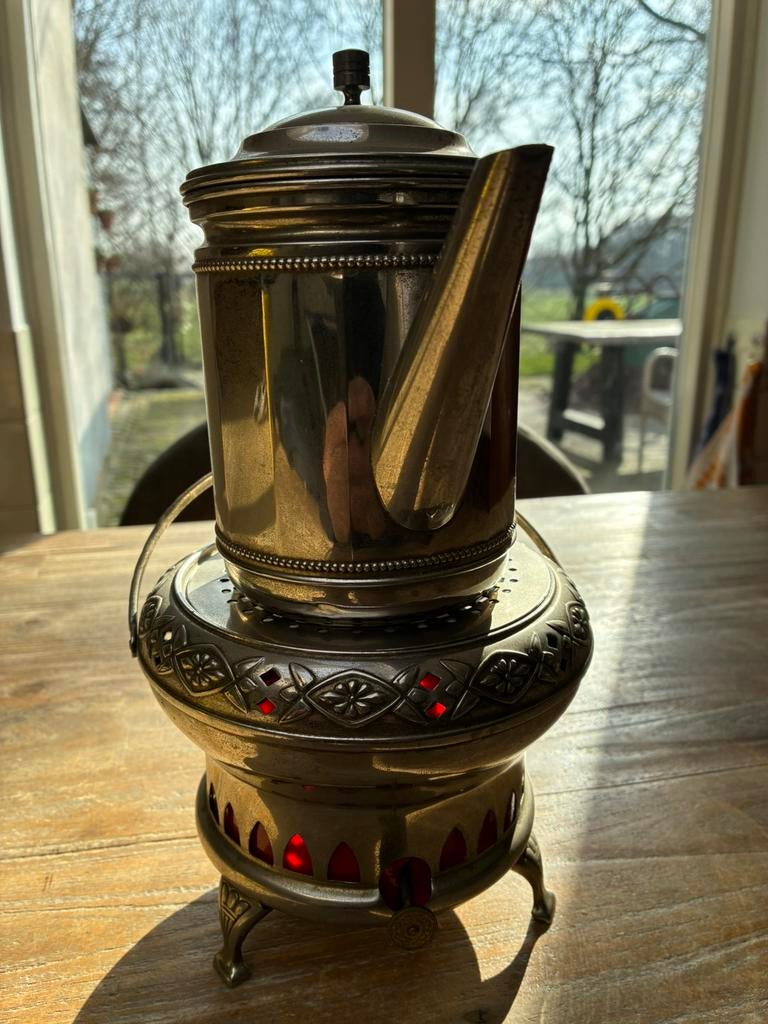 Te koop theepotje met warmhouder, Ophalen of Verzenden