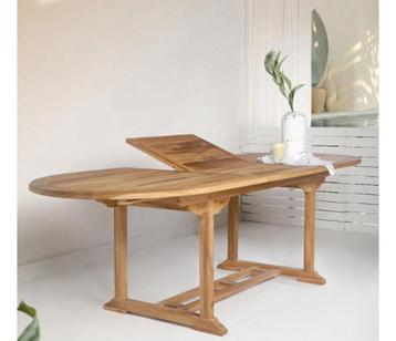 House Nordic Eettafel Teakhout Uitschuifbaar 180-240 beschikbaar voor biedingen