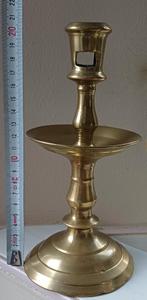 Zeer vroege zeldzame schijfkandelaar (H; 21 cm-ca.1525), Verzenden, Koper of Brons