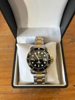Monsieur le Montre Submariner, Sieraden, Tassen en Uiterlijk, Horloges | Heren, Overige merken, Staal, Staal, Verzenden