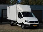 Volkswagen Crafter 35 2.0 TDI L3 Highline LAADKLEP! CARPLAY/, Auto's, Bestelauto's, Stof, Gebruikt, Volkswagen, Wit