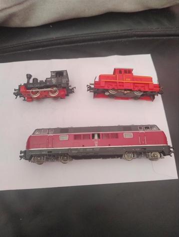 👉 3 locomotieven 2x Märklin 1x Fleischmann  beschikbaar voor biedingen