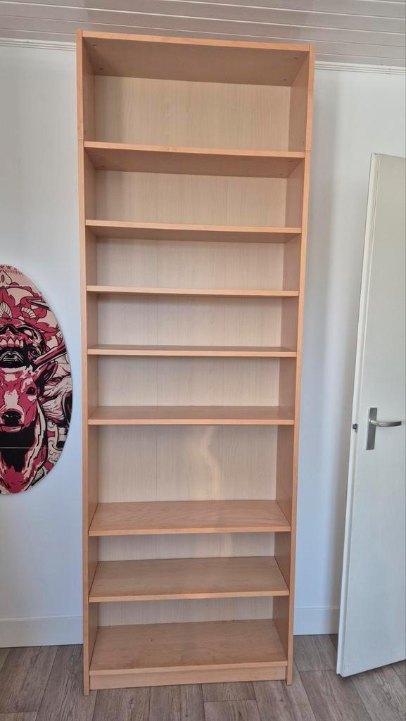 Ikea Billy Boekenkast, Huis en Inrichting, Kasten | Boekenkasten, Gebruikt, 50 tot 100 cm, 200 cm of meer, 25 tot 50 cm, Met plank(en)