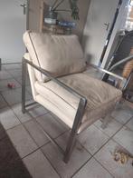 Rofra leren fauteuil. Nette staat., Ophalen, Gebruikt, Wit, Leer