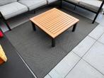 Buitenkleed antraciet 140x200, Huis en Inrichting, Stoffering | Tapijten en Kleden, Ophalen, 100 tot 150 cm, Wit, Zo goed als nieuw