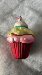 Kerstbal reuze cupcake glas, Diversen, Kerst, Ophalen of Verzenden, Zo goed als nieuw