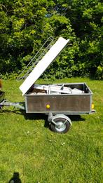 Kar in goede staat met ingebouwde electriciteit, Auto diversen, Aanhangers en Bagagewagens, Ophalen, Gebruikt